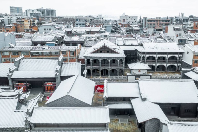 瑞雪兆丰年，雪后初晴的昭通古城丨在云南样样好，在昭通越来越好